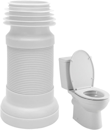 Anschlussrohr flexibel - wc,