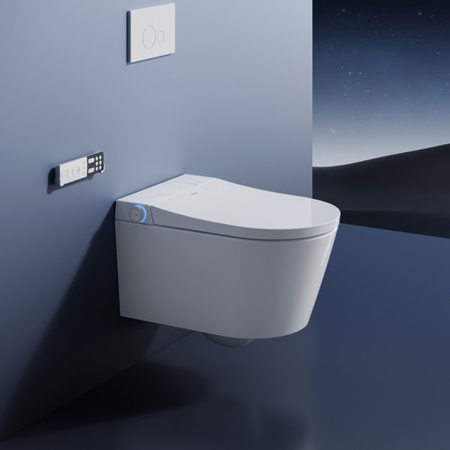 Dusch wand toilette mit - dusch, wc