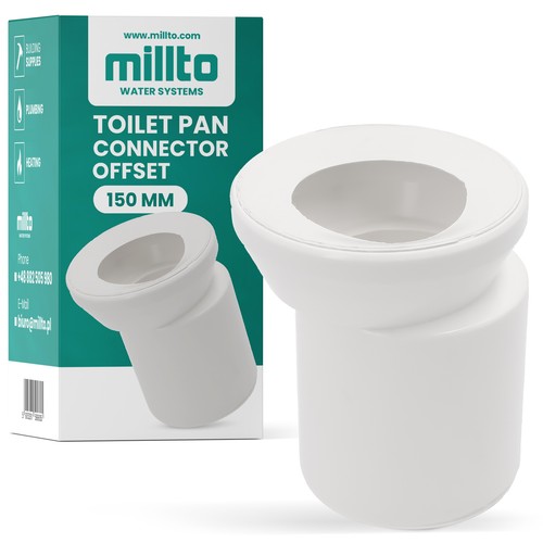 Millto anschlussstutzen - millto™, wc